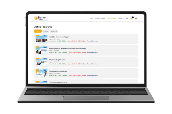 IY Streaming on laptop