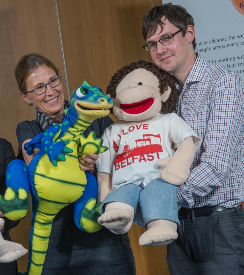Carolyn with IY Ni staff (Deirdre & James)
