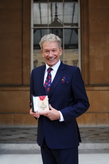 Stephen with his award